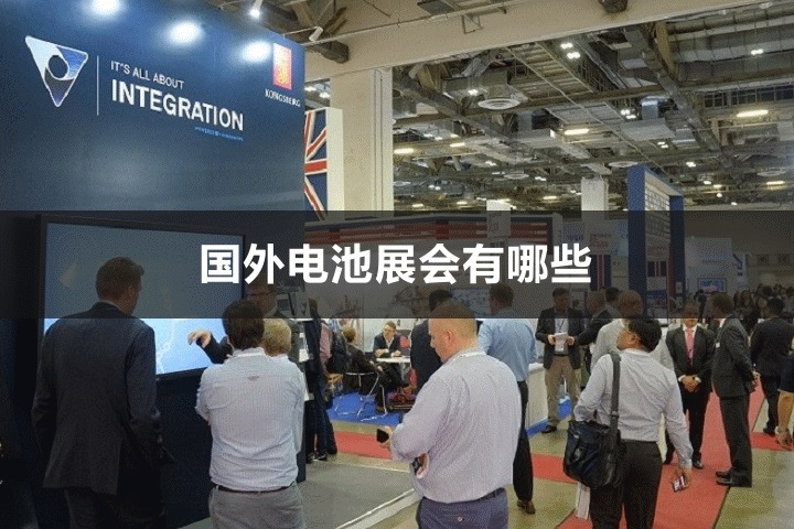 国外电池展会